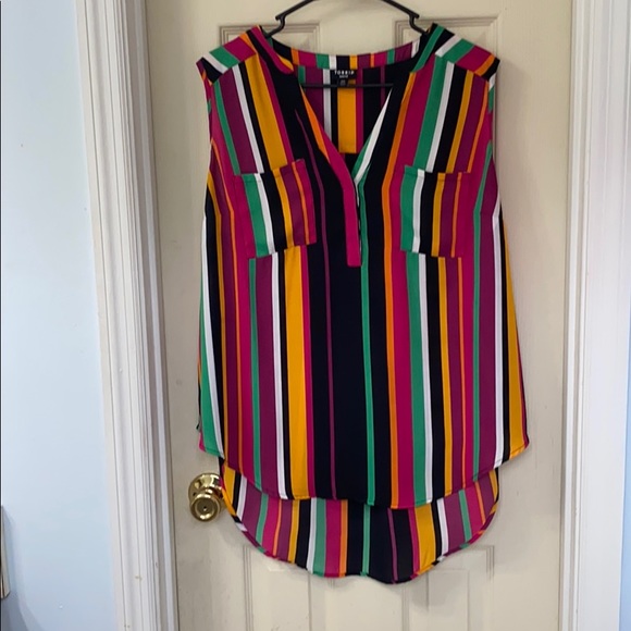 torrid Tops - Torrid multi color striped blouse